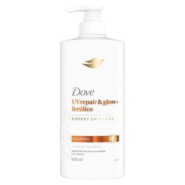 Imagem de Shampoo Dove UVrepair & Glow+ Ferúlico Expert em Danos 600ml