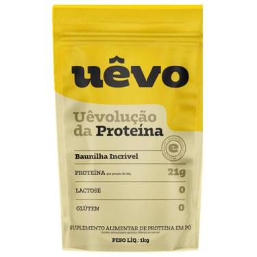 Imagem de Albumina Naturovos Proteina da Clara Ovo Uevo 1kg S/ Lactose Sabor, Co