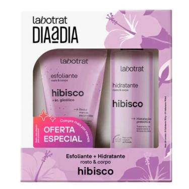Imagem de Kit Labotrat Hidratante + Esfoliante Dia a Dia Hibisco 340g