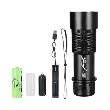 Imagem de Lanterna De Mergulho Profissional XHP 160 À Prova d'Água De Alta Potên