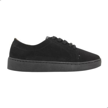 Imagem de Tenis Casual Vizzano 1214.205-Pt, Pt, Camurca preto, 37