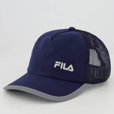 Imagem de Boné Fila Trucker Fast Marinho-Unissex
