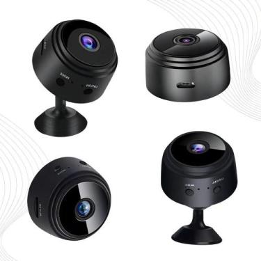 Imagem de mini Câmera De Segurança Espiã A9 Discreta Cor Preto - Congratulations