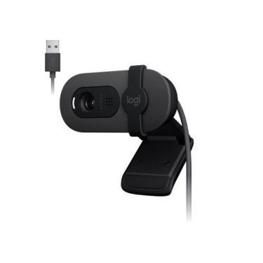 Imagem de Webcam Logitech Brio 100 Full HD 30 FPS, Microfone, USB-A, Correção Au