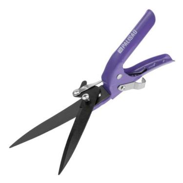 Imagem de Tesoura Para Cortar Grama 310mm Corte Ajustável Com Trava Cabo de Meta