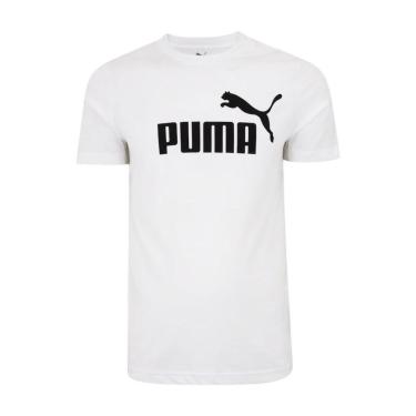 Imagem de Camiseta Puma Essentials NO. 1 Logo Infantil - Branco 15-16-Unissex
