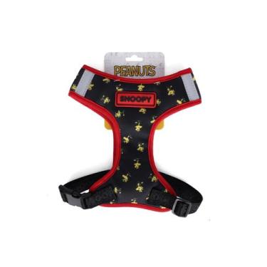 Imagem de Colete Pet Médio em Poliéster Ajustável Snoopy Up4you - Luxcel, Amarel