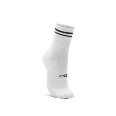 Imagem de Meia Olympikus Comfy Cano Médio, Branco, 33/38
