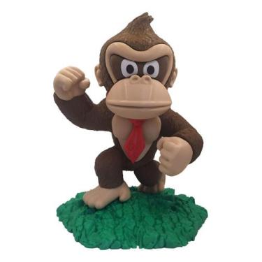 Imagem de Boneco Action Figure Donkey Kong Jogo Colecionável 23 Cm - Generico