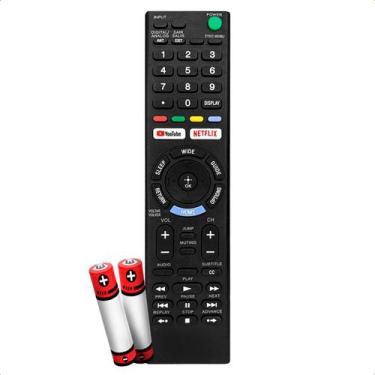 Imagem de Controle Remoto Compatível com TV Sony RMT TX300B Controle Para TV Son