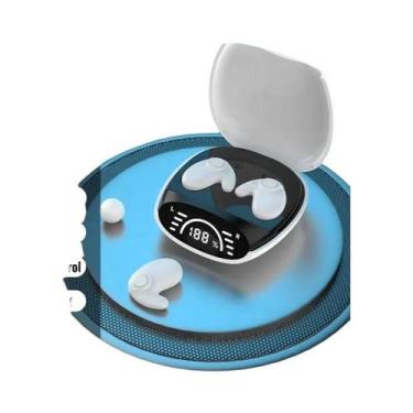Imagem de Fones De Ouvido Sem Fio Mini Invisíveis Bluetooth 5.3 HiFi Estéreo Com