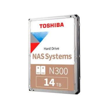 Imagem de HD Toshiba N300, 14TB, 7200 RPM, NAS, 3.5', SATA - HDWG51EXZSTA