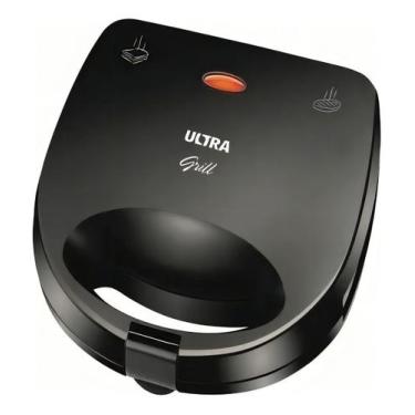Imagem de Sanduicheira E Grill Antiaderente Ultra S-13 750w Cor Preto Voltagem, 
