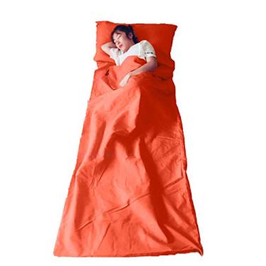 Imagem de Elonglin Saco de Dormir Unissex Impermável Ultraleve para Caminhada Saco de Sobrevivência Portátil para Uso ao Ar Livre C 75 * 210cm