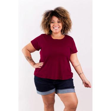 Imagem de Blusa Bata T-Shirt Básica Gola Redonda