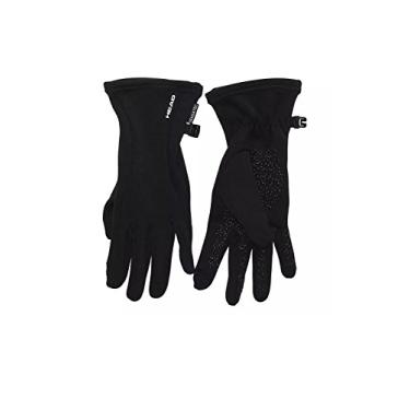 Imagem de Luvas de corrida femininas Headad com tela sens vel ao toque (preta, grande)
