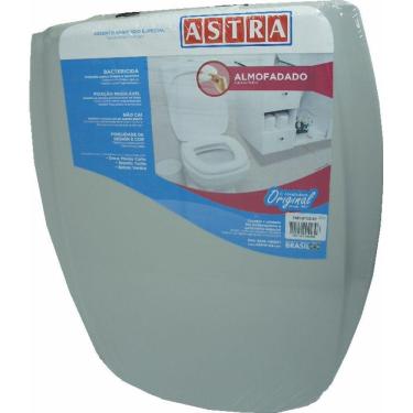 Imagem de Assento Sanitário Almofadado Monte Carlo Deca Cinza