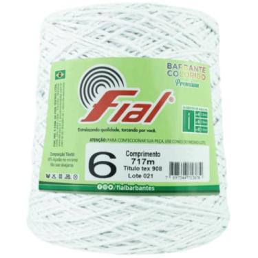Imagem de Barbante Fial Nº 6-717m - 700g - Branco 03
