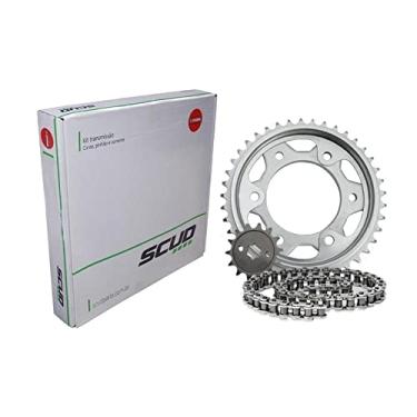 Imagem de Kit Relação Honda Pop 100 Transmissão Completo Moto Scud