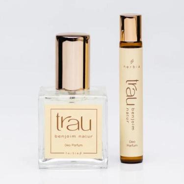 Imagem de Perfume Natural Feminino Trau Benjoim Natur - Deo Parfum Kit 50 Ml E 1