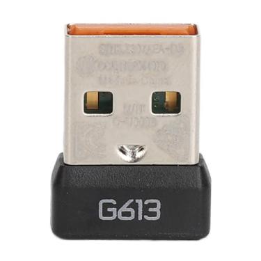 Imagem de Receptor USB, Adaptador USB de Mouse Sem Fio 2.4G Plug and Play, Receptor de Teclado Dongle USB Portátil Leve e Estável para Teclado Mecânico Sem Fio para Jogos Logitech G613