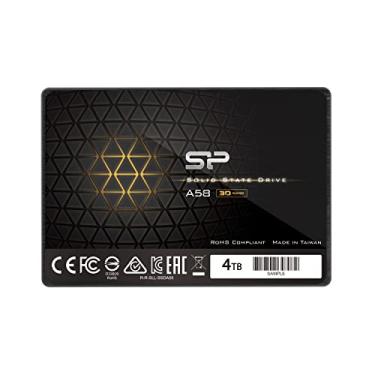 Imagem de Silicon Power SSD 3D NAND A58 SLC Cache Performance Boost SATA III 2,5" 7 mm (0,28") Unidade de estado sólido interna