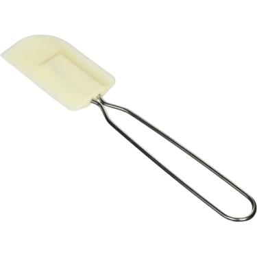 Imagem de Linden Sweden Espátula de silicone com cabo de aço inoxidável – versátil e resistente ao calor, ótima para uso doméstico ou profissional – sem BPA – pode ser lavada na lava-louças, 25,4 cm