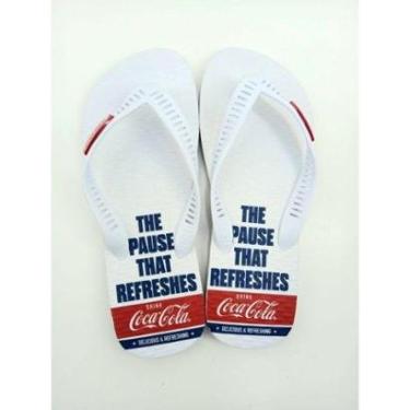 Imagem de Chinelo Coca-Cola Shoes Metter Masculino Adulto - Ref CC3593 - Tam 38/46 Multicores-Masculino