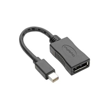 Imagem de Tripp Lite Conversor adaptador Mini DisplayPort para DisplayPort 4K @ 60Hz mDP para DP Keyspan 6" 6" (P139-06N-DP4K6B)