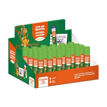 Imagem de Cola Bastao Secou, Sumiu 5gramas - Display C/ 24 Und Leo&leo