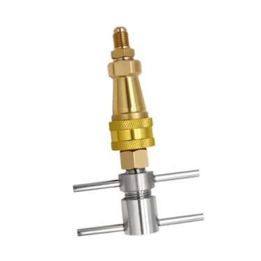 Imagem de YWJLQH Lavadora de Alta Pressão 1/4" Conector Rápido de Geladeira Peças de Acoplamento Rápido Peças de Geladeira Freezers Resistentes Adaptador de Resistênci