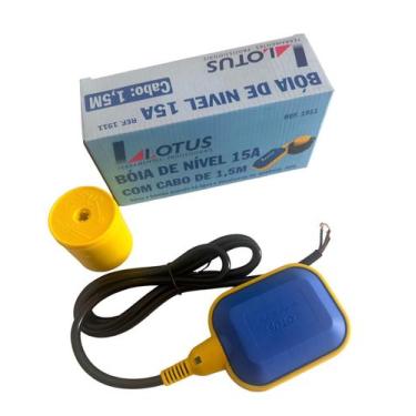 Imagem de Boia Elétrica Automática de Nível Caixa D'agua 15A Bivolt LOTUS