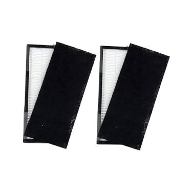 Imagem de Nispira Substituição de pré-filtro de carbono HEPA 3 em 1 verdadeira compatível com purificador de ar Alen T300 T100 Comparado com a peça TF30, pacote com 2