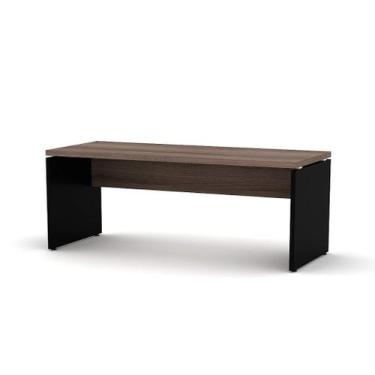 Imagem de Mesa Diretora PE 40 Pandin 1,70 M Walnut e Preto