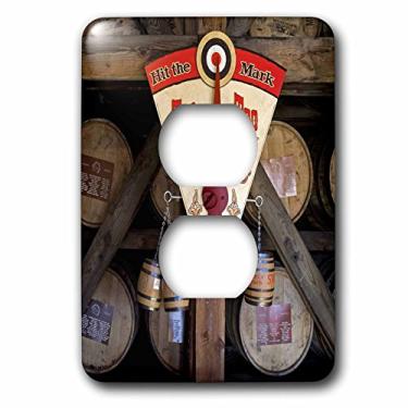 Imagem de 3dRose Lsp_90417_6 Kentucky, Makers Mark Bourbon In Wood Distillery US18 Lno0001 Luc Novovitch 2 Tampa de tomada