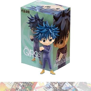 Imagem de Banpresto Megumi Fushiguro [Ver. B]: 14cm Q Posket Mini Statue Figurine Bundled with 1 A.C.G. Compatible Theme Trading Card (18185)