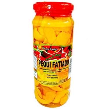 Imagem de Pequi Fatiado Em Conserva Pote Com 300g Melhor Qualidade - Aroma DMina