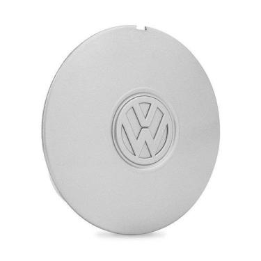 Imagem de Calota Centro Roda Ferro Vw Aro 13 14 15 Parati Club Prata - DCAPS