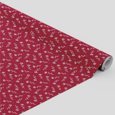 Imagem de Tecido Oxford Estampado Flores Viva Marsala- 1,40m - Core Decore