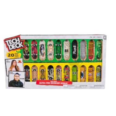 Imagem de TECH DECK Ultra Pro 20 Bonus Pack Fingerboard Skateboards Sk8shop