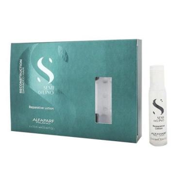 Imagem de Alfaparf Semi Di Lino Reconstruction Lotion Cx Ampola 6x13ml - Alfapar