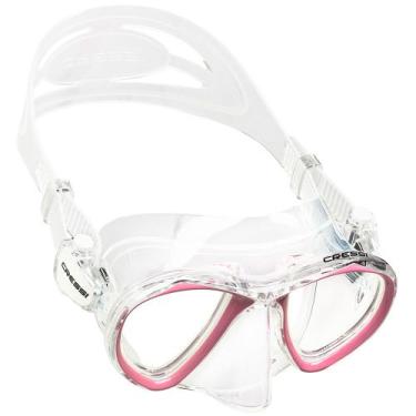 Imagem de Máscara de Mergulho Cressi Metis, Rosa, Transparente