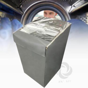 Imagem de  capa para máquina de lavar brastemp 17kg bwk transparente - Clean Cap