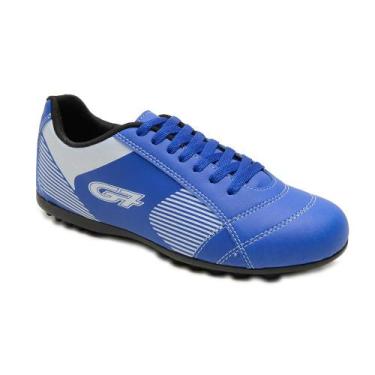 Imagem de Chuteira Society Sintética Unissex Futebol Campo Resistente - G7, Azul