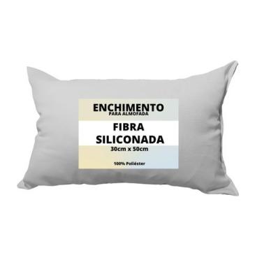 Imagem de 1 Refil Para Enchimento De Almofada 30x50 Cm Silicone - HAPPY LINE