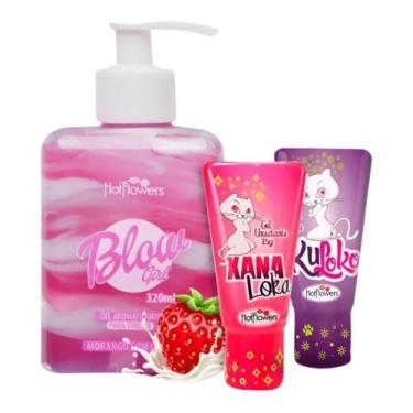 Imagem de Kit Gel Blow Girl Gel Xana Loka Gel Dessensibilizante - Hotflowers