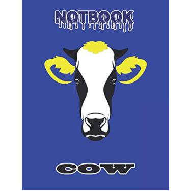 Imagem de NOTBOOK COW: Notebook Sketchbook for Drawing Doodling or Sketching FOR NOTBOOK COW Beautiful pages 8.5 x 11 inch 21.59 x 27.94 cm 120 pages