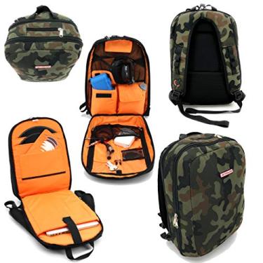 Imagem de JetPack Mochila fina para DVS, Mobile ou Club DJ Gig Set, bolsa para laptop, suporte, tablet, fone de ouvido, discos de vinil, dispositivos móveis USB, capa de agulha, cabos, microfone e mais
