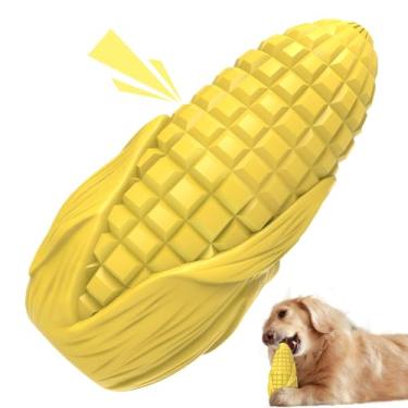 Imagem de Brinquedos de mastigar cães para mastigar agressivos, brinquedos idestrutíveis duros duráveis e interativos para cães, brinquedo de limpeza de dentes de cachorro durável para raças médias e grandes,