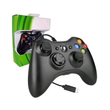 Imagem de Controle Para Xbox 360 PC Compatível Joystick Com Fio - Altomex - Alto